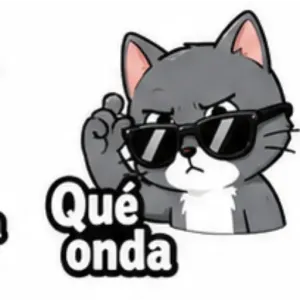 Qué onda - getsticker.com