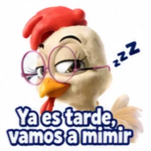Ya es tarde, vamos a mimir zzz - getsticker.com