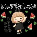 ゆるかわ♡ガール夏　クレイ風
