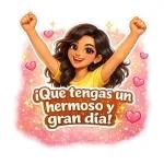 ¡Que tengas un hermoso y gran día!