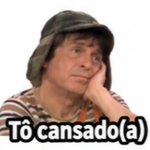 Tô cansado(a) - getsticker.com