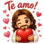 adesivos de Jesus