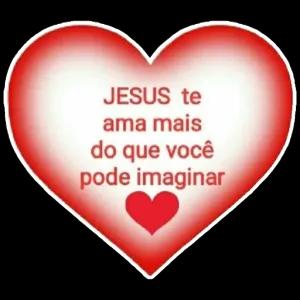JESUS te ama mais do que você pode imaginar - getsticker.com