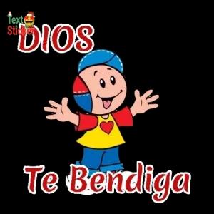 DIOS Te Bendiga - getsticker.com