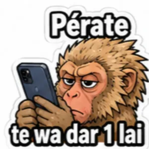 Pérate te wa dar 1 lai - getsticker.com