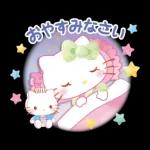 ハローキティ　水彩画タッチ（初夏）