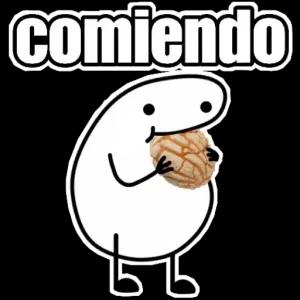comiendo - getsticker.com