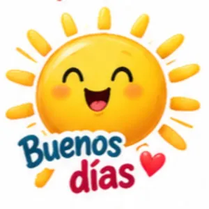 Buenos días - getsticker.com