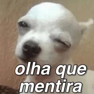 olha que mentira - getsticker.com
