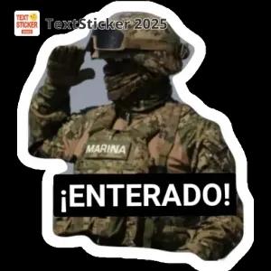 ¡ENTERADO! - getsticker.com