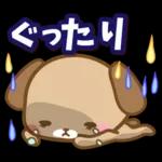 子犬と子猫の春スタンプ