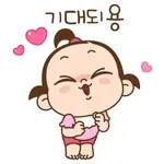 귀여운 여 자 아 이