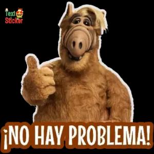 ¡NO HAY PROBLEMA! - getsticker.com