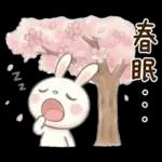 やさしい春の毎日♡ふんわかウサギ