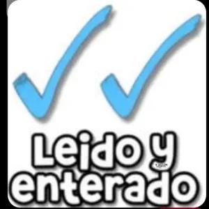 Leido y enterado - getsticker.com