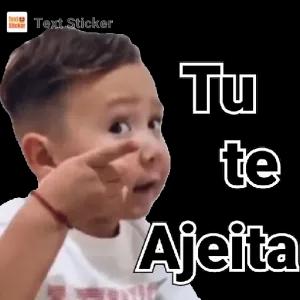 Tu te Ajeita - getsticker.com