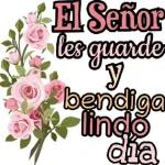 BUENOS DIAS DIOS TE BENDIGA CARMEN