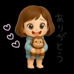 ヘアバンドボブの可愛い女の子。