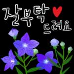 다정한 꽃편지 인사