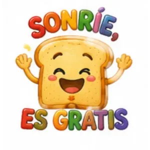 SONRÍE, ES GRATIS - getsticker.com