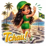 Figurinhas da menininha