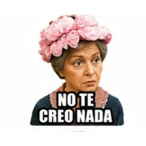 NO TE CREO NADA - getsticker.com