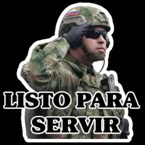 LISTO PARA SERVIR - getsticker.com