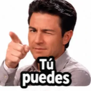 Tú puedes - getsticker.com