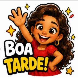 BOA TARDE! - getsticker.com