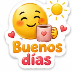 Buenos días - getsticker.com