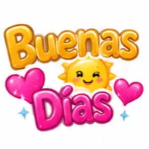 Buenas Días - getsticker.com