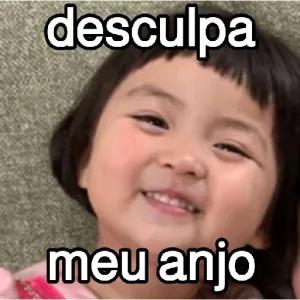 desculpa meu anjo - getsticker.com