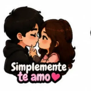 Simplemente te amo - getsticker.com