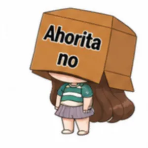 Ahorita no - getsticker.com