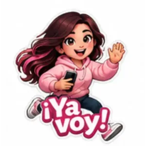 ¡Ya voy! - getsticker.com