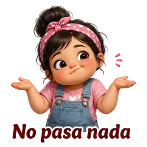 No pasa nada - getsticker.com