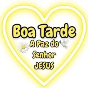 Boa Tarde, A Paz do Senhor JESUS - getsticker.com