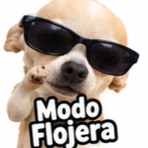 Modo Flojera - getsticker.com