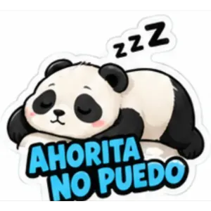 zzz AHORITA NO PUEDO - getsticker.com
