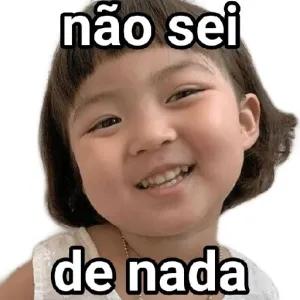 não sei de nada - getsticker.com