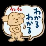トイプーのぷう太郎 連絡用2(フキダシ)