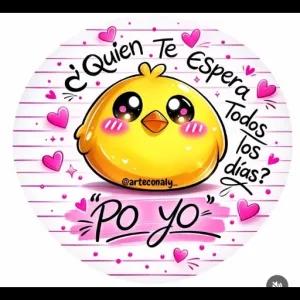 ¿Quien Te Espera Todos los dias? "Po yo" - getsticker.com