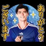 サッカー日本代表公式スタンプ2026 ver.