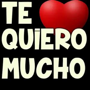 TE QUIERO MUCHO - getsticker.com
