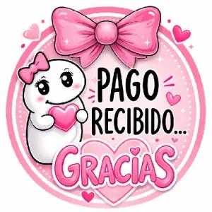 PAGO RECIBIDO... GRACIAS - getsticker.com