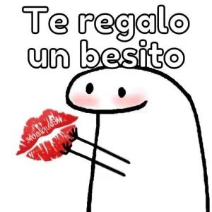 Te regalo un besito - getsticker.com