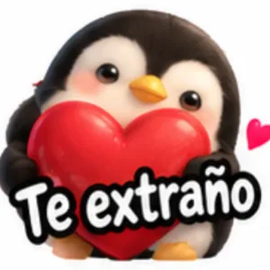 Te extraño - getsticker.com