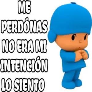 ME PERDONAS NO ERA MI INTENCIÓN LO SIENTO - getsticker.com
