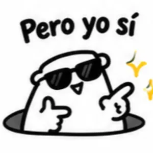 Pero yo sí - getsticker.com