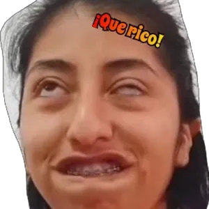 ¡Que rico! - getsticker.com